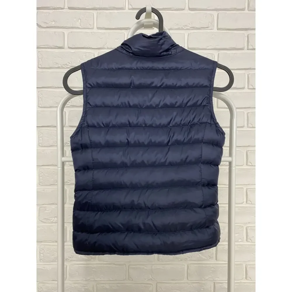 Moncler Down Vest Navy Blue Kid's Size 8/128